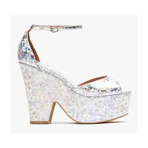 🌈 JEFFREY CAMPBELL BRAZEN PEEP-TOE PLATFORMS🌈🦄